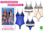 design cad sketches and tech packs for lingerie or pajamas
